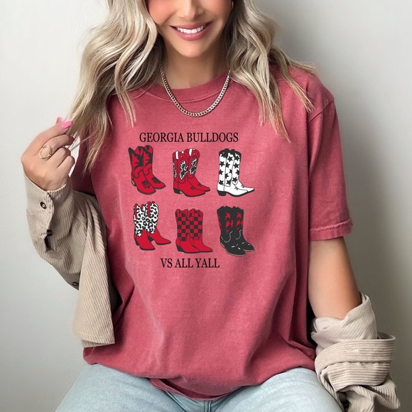 Georgia Bulldogs vs All Yall T-Shirt - Picture 4 of 4